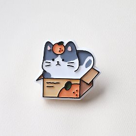 무쿠무쿠 귤박스 고양이 타블렛몰드 - 석고방향제 동물 캐릭터 실리콘몰드